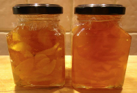 Jars of marmalade